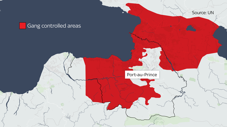 Haiti map