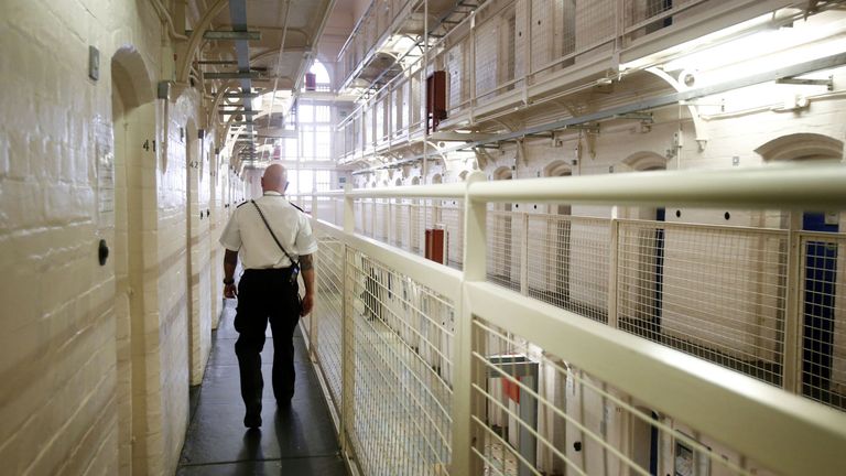 Fotos de archivo de Glasgow HMP Barlinnie. Imagen: PA