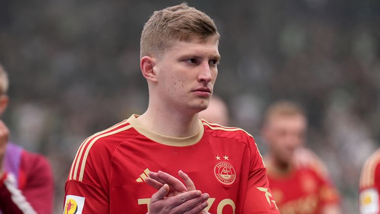 Jack MacKenzie z Aberdeen FC. Zdjęcie: PA