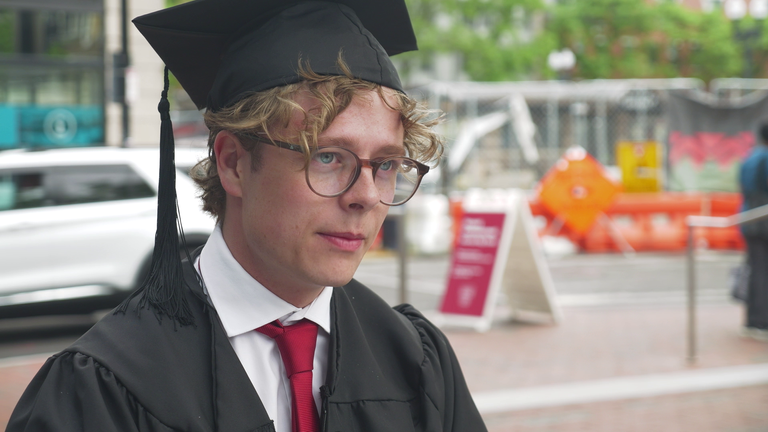 Leo Gerden, a 22 year-old student from Sweden