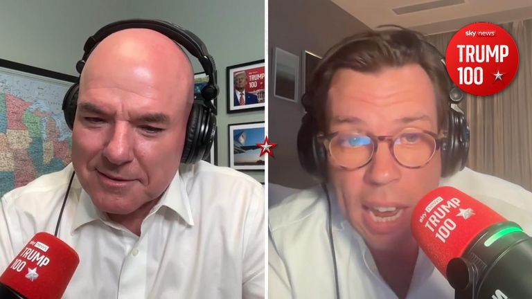 James Matthews and Mark Stone on day 109 of Donald Trump&#39;s second term