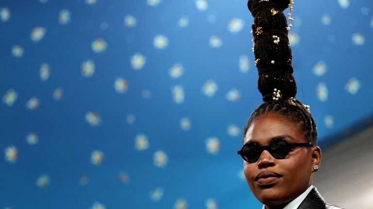 Professional basketball player Jonquel Q Jones. Pic: Reuters 