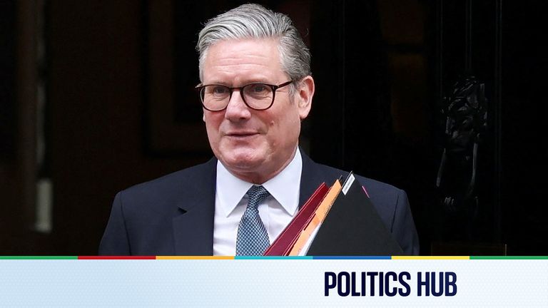British Prime Minister Keir Starmer leaves 10 Downing Street in London, Britain, May 21, 2025. REUTERS/Hannah McKay