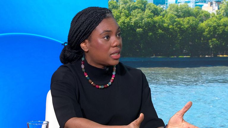 Kemi Badenoch on Sunday Morning with Trevor Phillips.