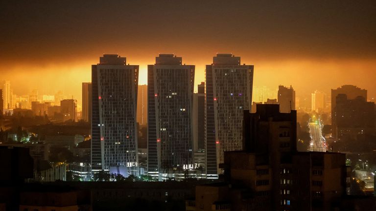 'The capital is under attack': Russian drones launched over Kyiv after Moscow targeted