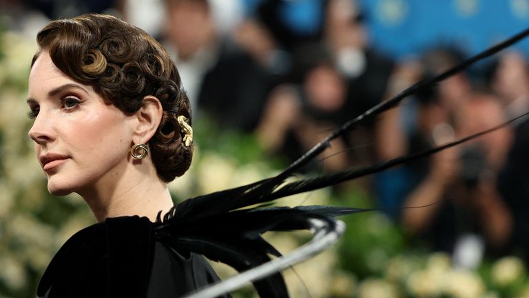 Singer Lana Del Rey. Pic: Reuters