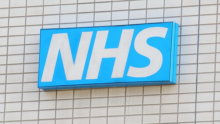  NHS National Health Service sign UK
