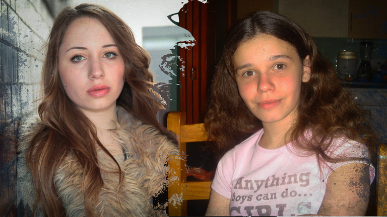 Alice (left) and Karis (right) were schoolmates