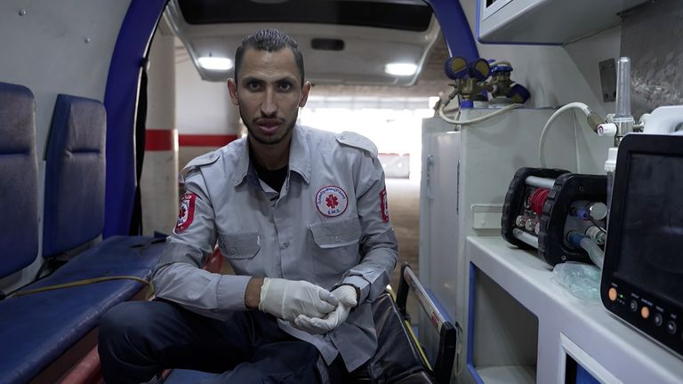 Medics and ambulance drivers told Sky News their stories, about what they had seen, experienced and how it had affected them and their colleagues.

