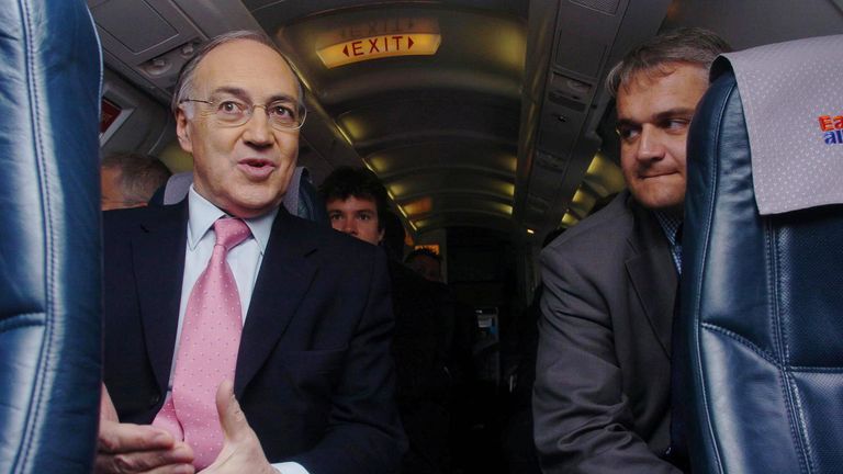 Patrick O'Flynn interviews Michael Howard during his time as Daily Express political editor in 2004