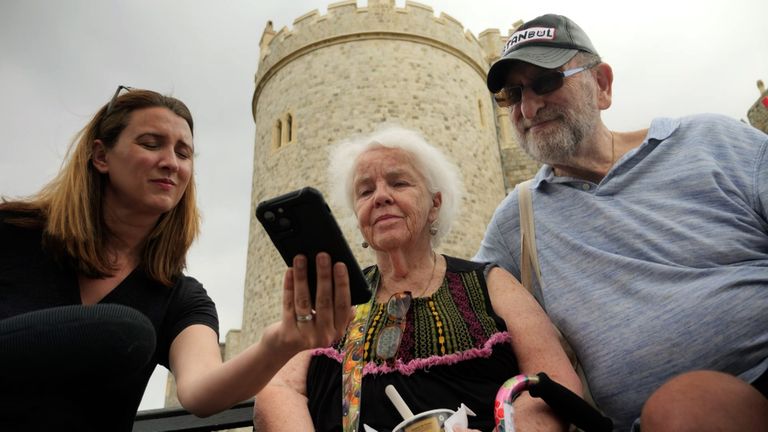 Prince Harry told the BBC he &#34;wants to reconcile&#34; with his family but that the King &#34;won&#39;t speak to him&#34;. Sky&#39;s Adele Robinson asks Windsor residents what they think of his comments.