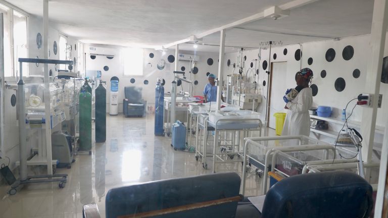 NICU Unit at Fontaine Hospital.