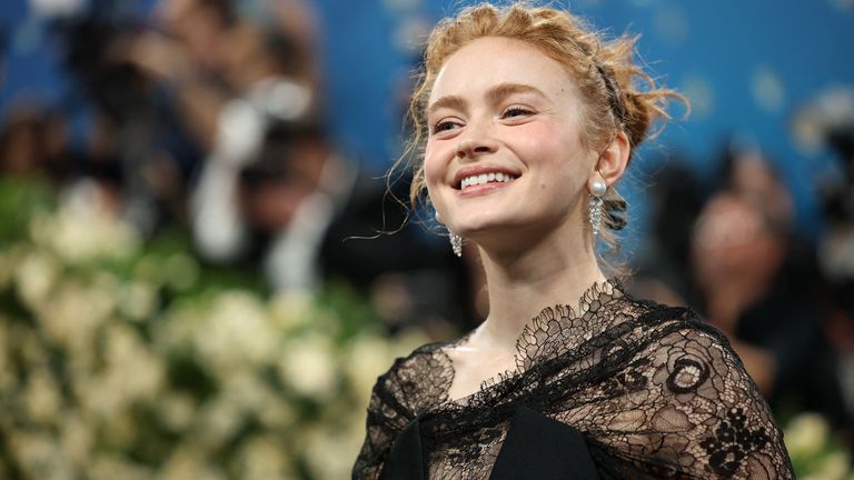 American actress Sadie Sink. Pic: Reuters