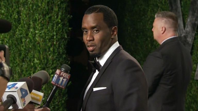 Diddy on the red carpet at the height of his success