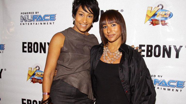Amy DuBois Barnett at an event for Ebony magazine