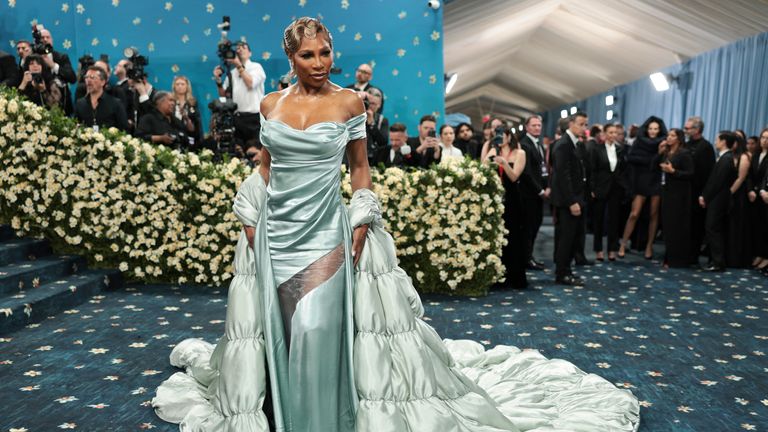 US tennis legend Serena Williams. Pic: Reuters