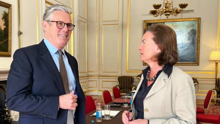 Sir Keir Starmer i walijska pierwsza minister Eluned Morgan. Zdjęcie: Eluned Morgan/X