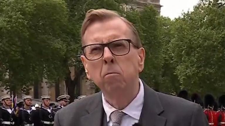 Churchill's famous victory speech read by actor Timothy Spall