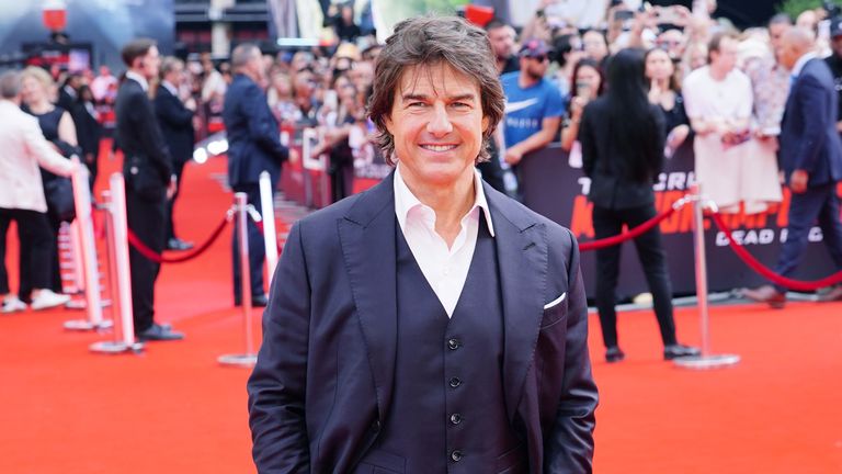 Tom Cruise, gwiazda filmów Mission Impossible. Plik Pic: PA/Ian West