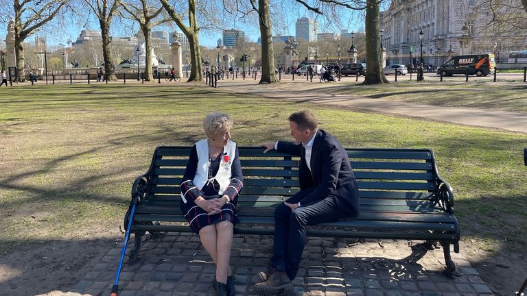 Ruth Bourne and Tom Parmenter speak