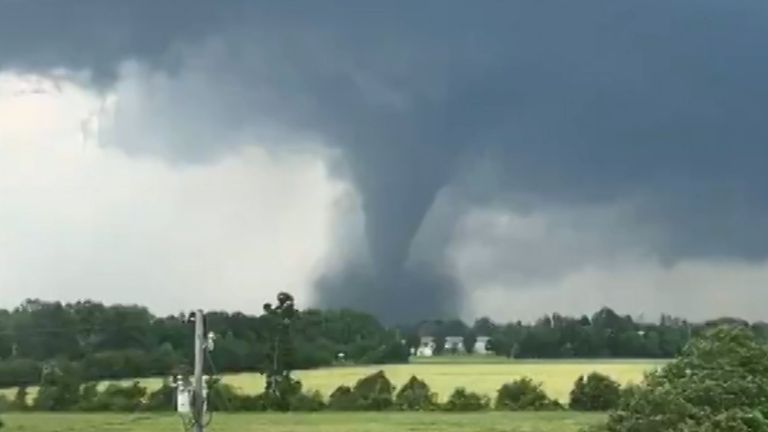'Mass casualty event' declared as tornadoes hit Kentucky and Missouri