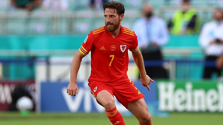 Joe Allen played for Wales at Euro 2020. File pic: PA