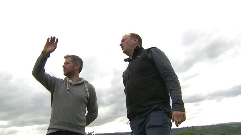 Dyfan Walters speaks with Sky's Dan Whitehead