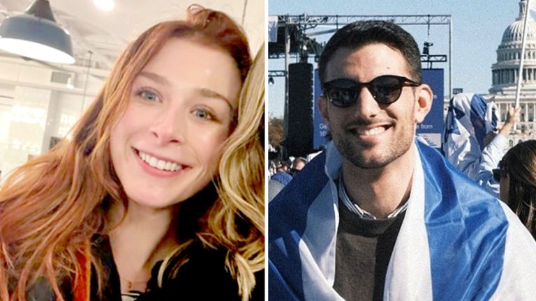 Sarah Milgrim and Yaron Lischinsky 
Pic: @yaron_li/X/Linkedin/Sarah Milgrim