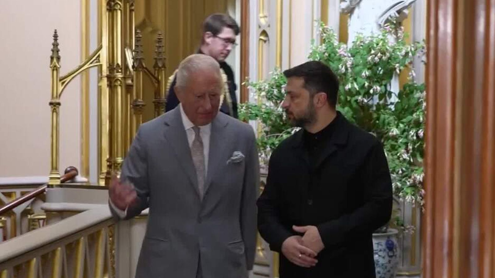 Ukraine's Zelensky Meets King Charles, PM Starmer Before NATO Summit Amid Attacks