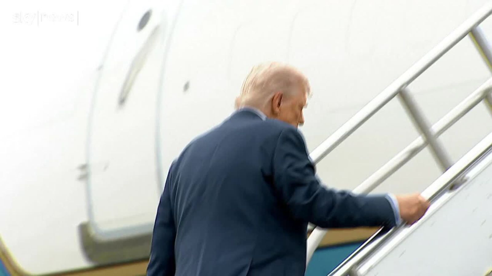 Trump Stumbles On Steps Of Air Force One US News Sky News trump-stumbles-on-steps-of-air-force-one-us-news-sky-news