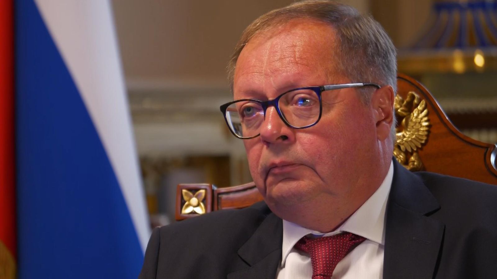 Russian ambassador partly blames UK for Ukrainian drone attack