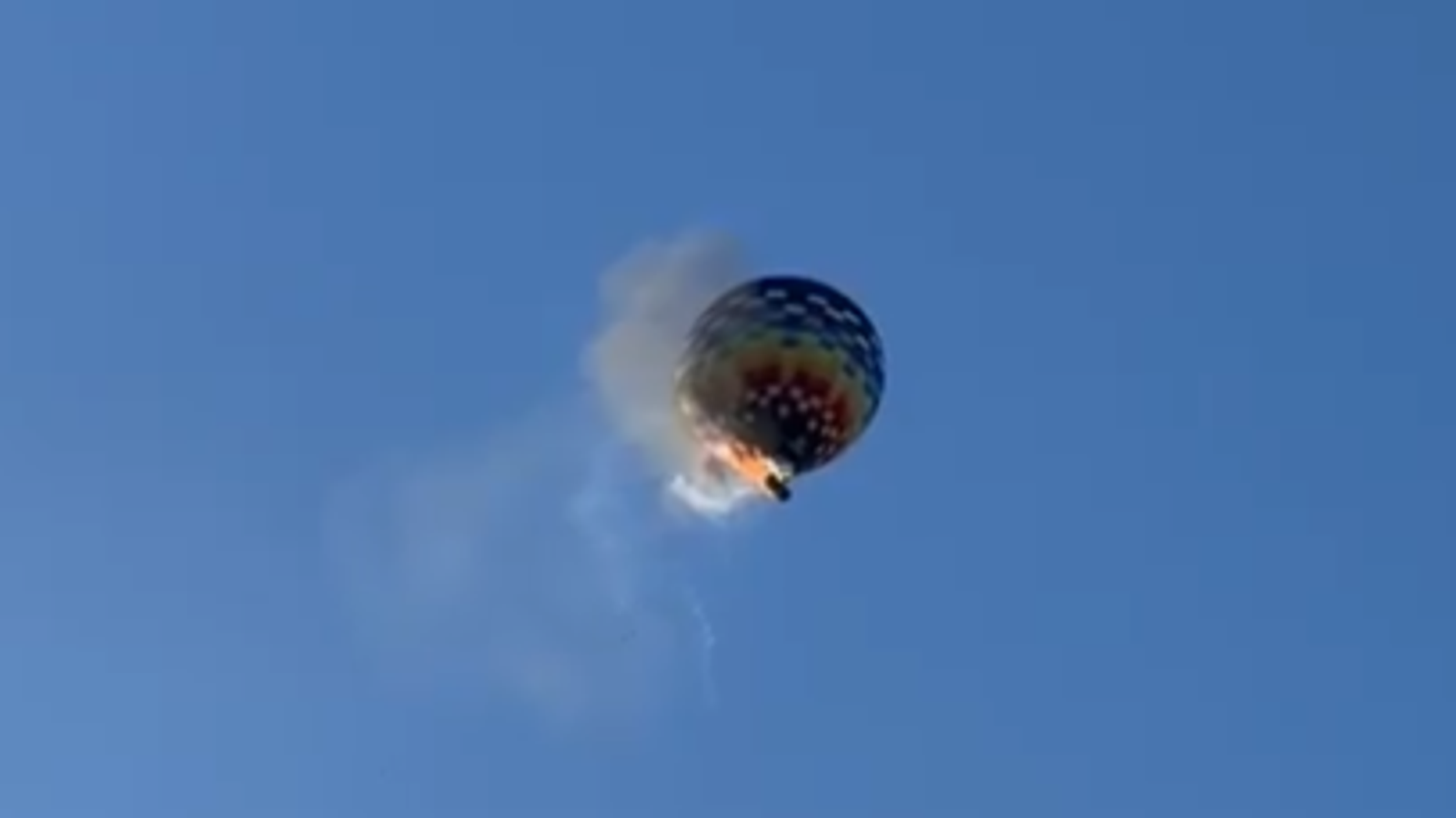Eight dead in hot air balloon crash, says state governor