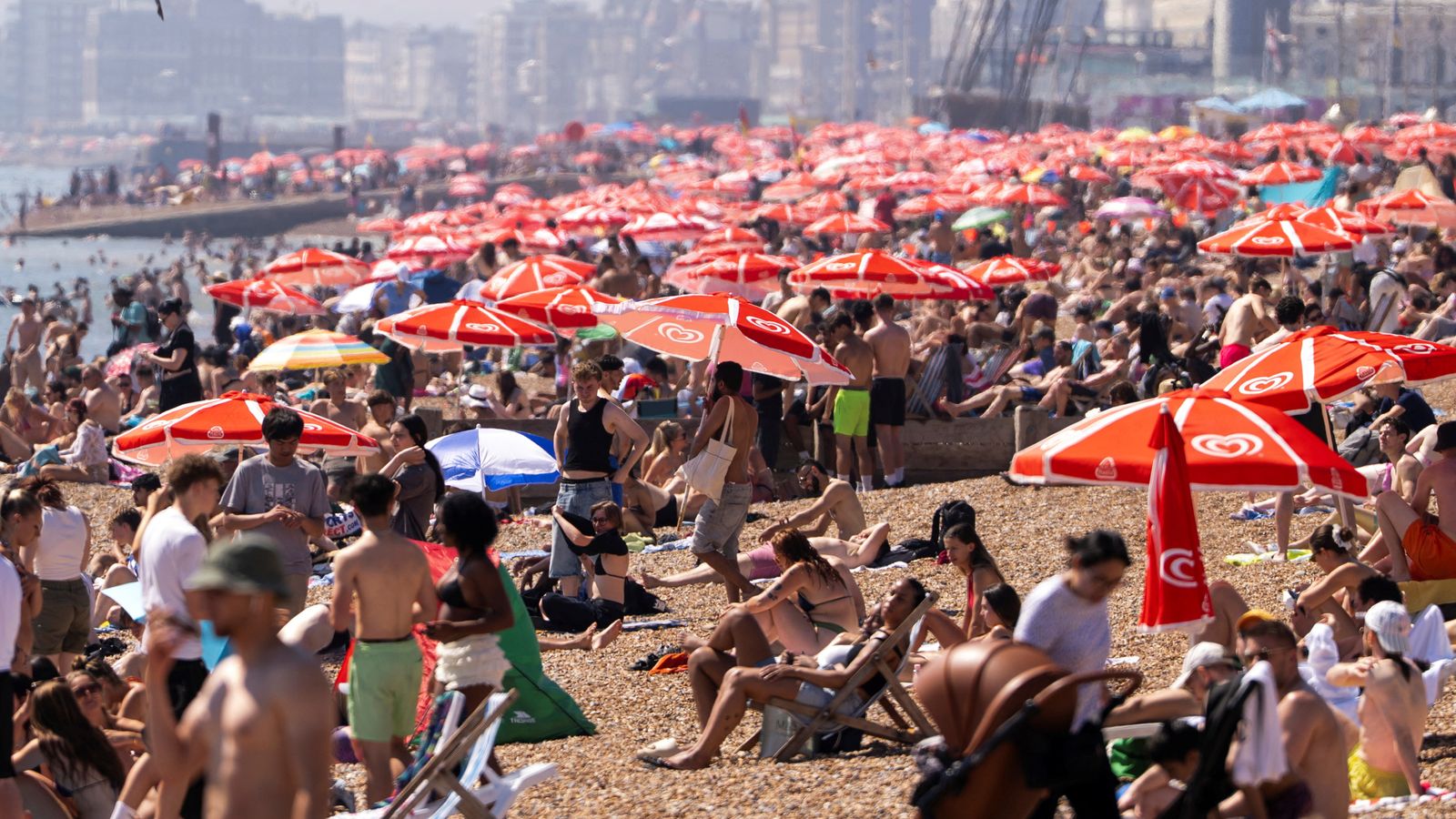 Heatwave live: Temperatures could ‘maybe’ hit 36C today, forecaster says