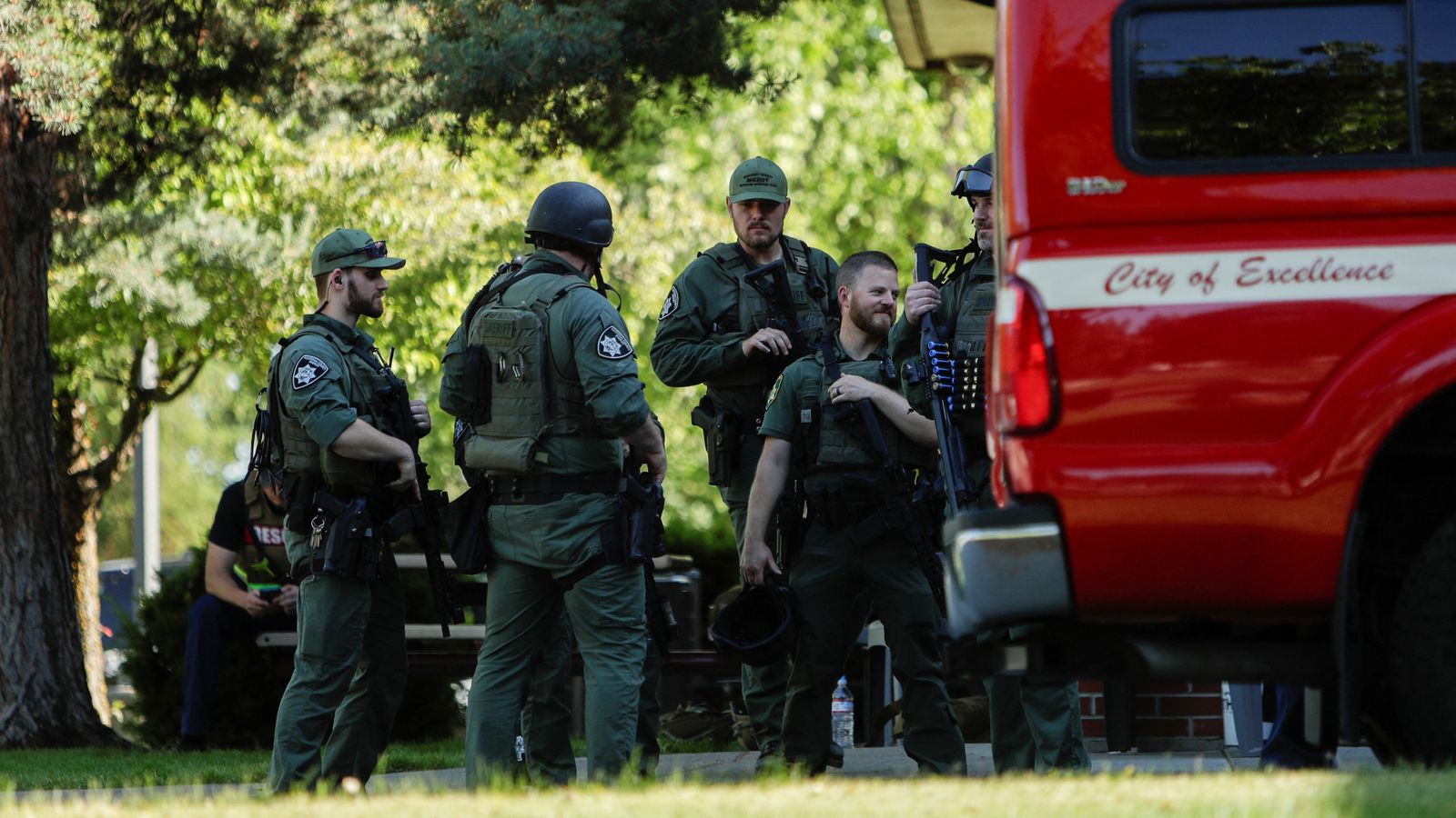 Two killed after suspect shot at firefighters in Idaho, authorities say