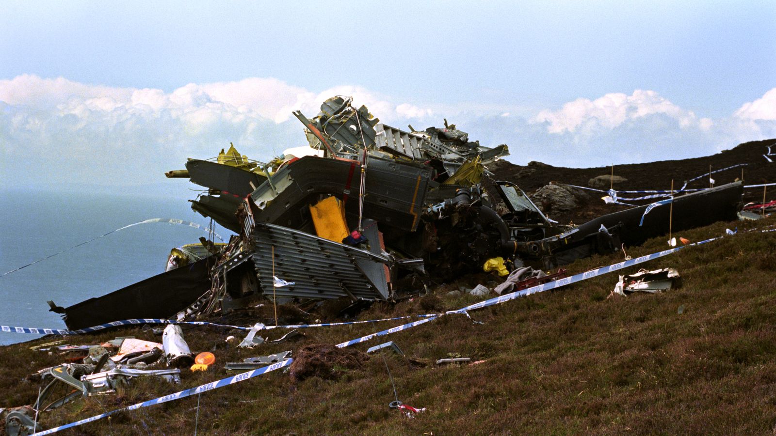 Son of 1994 Chinook helicopter crash victim ‘furious’ as documents ‘sealed for 100 years’