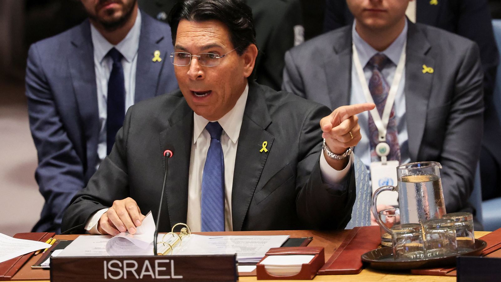 Israel 'will not stop' attacks until Iran's nuclear threat is 'dismantled', says Israel's UN ambassador
