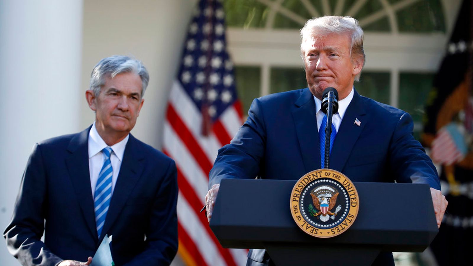 Tariffs hit US economy forecast but the Fed unmoved by latest Trump threats with no change to interest rates