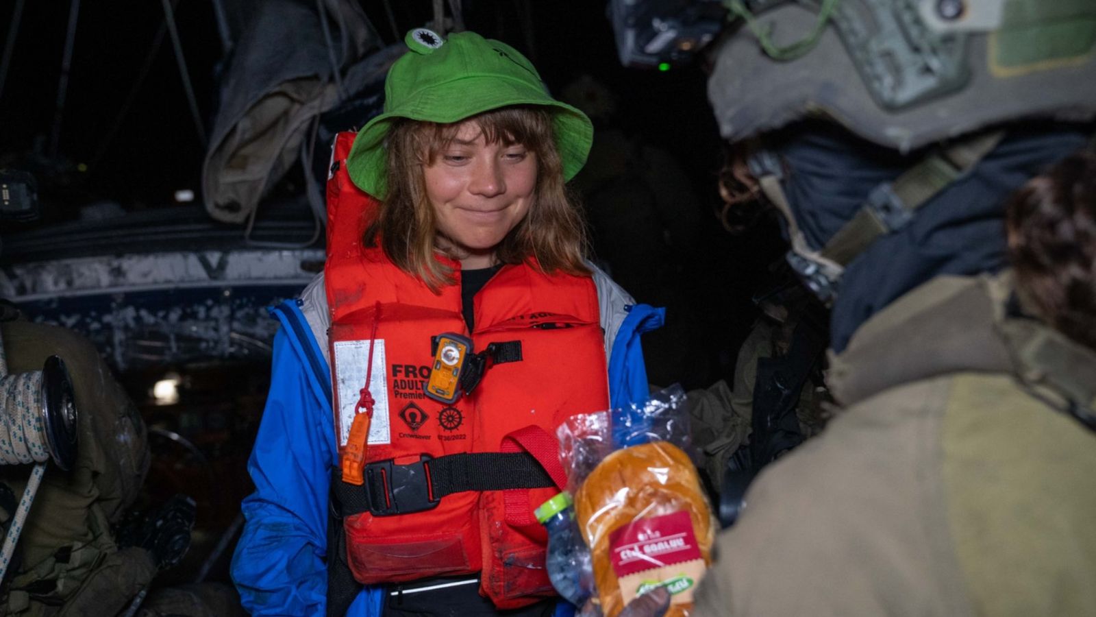 Gaza-bound aid boat carrying Greta Thunberg and other activists diverted to Israel