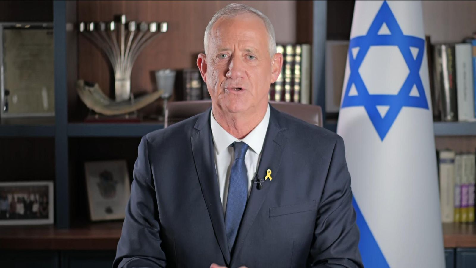 IDF does not ‘deliberately target hospitals’, says former Israeli defence minister Benny Gantz