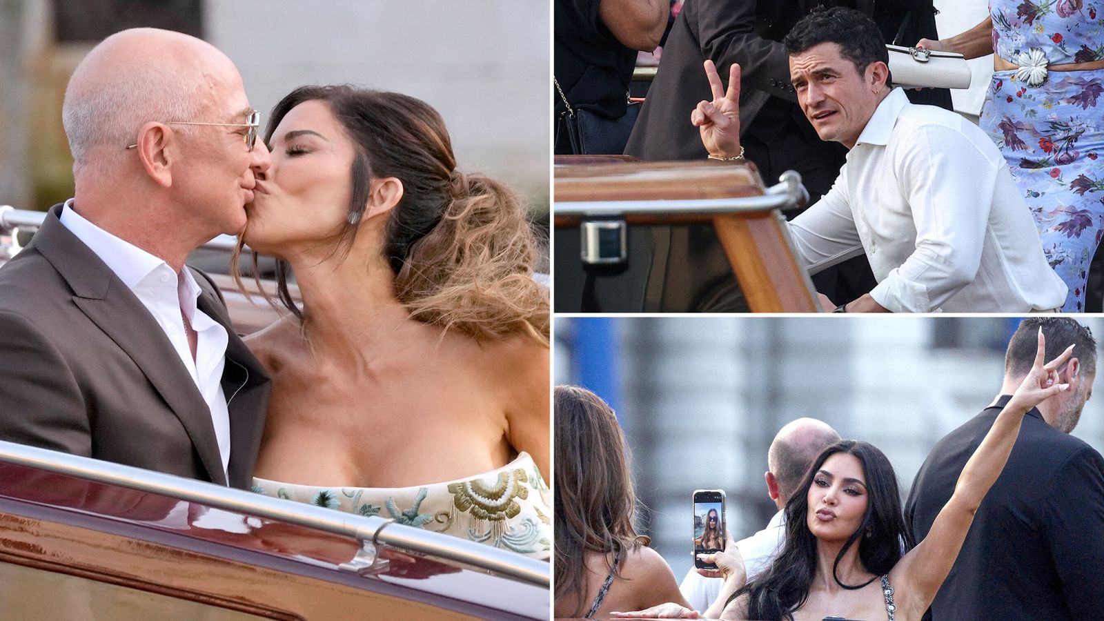 Jeff Bezos's Venice wedding celebrations begin with star-studded party after fresh protests