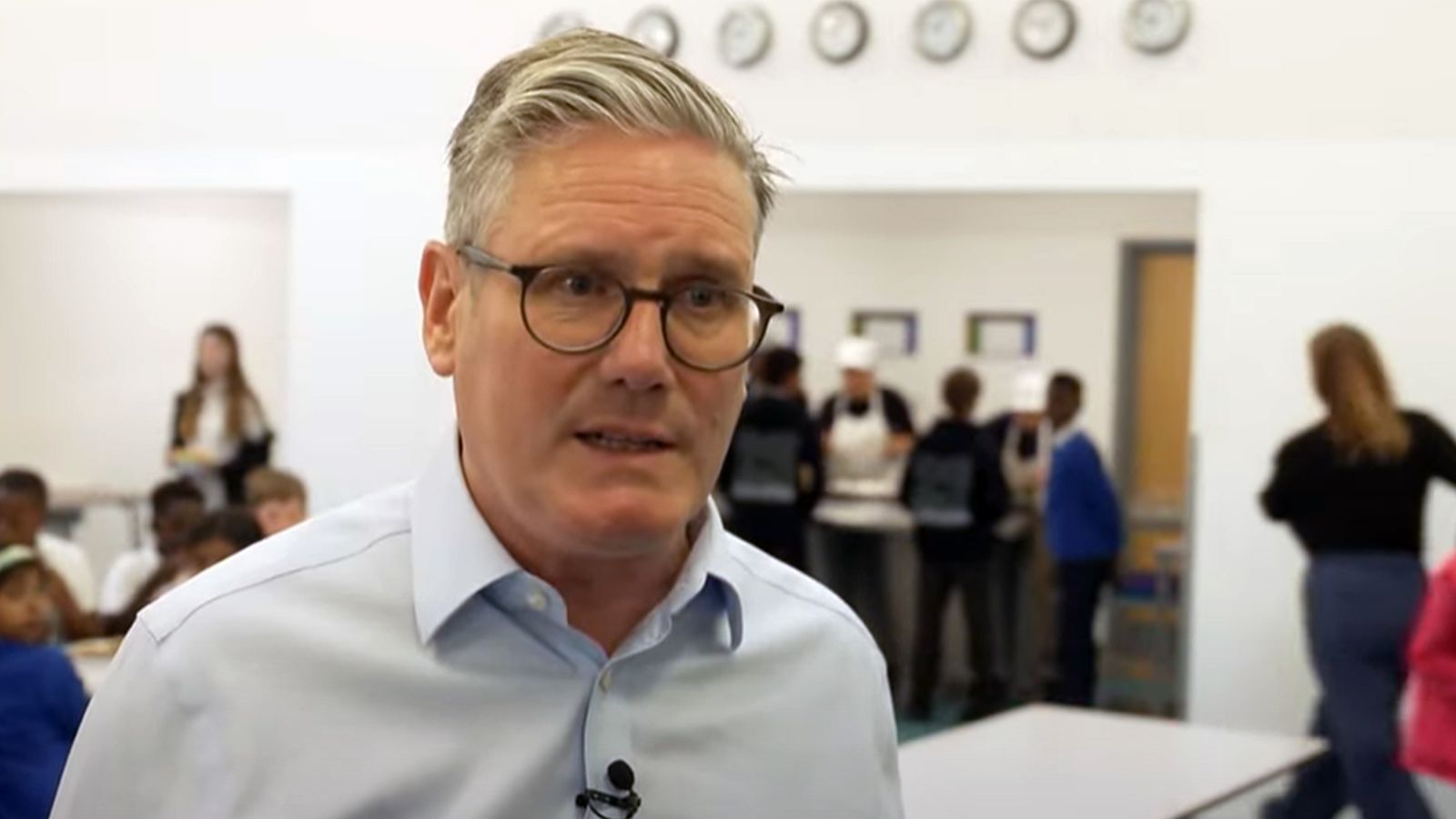 Starmer doesn't rule out scrapping two-child benefit cap after free school meals expansion