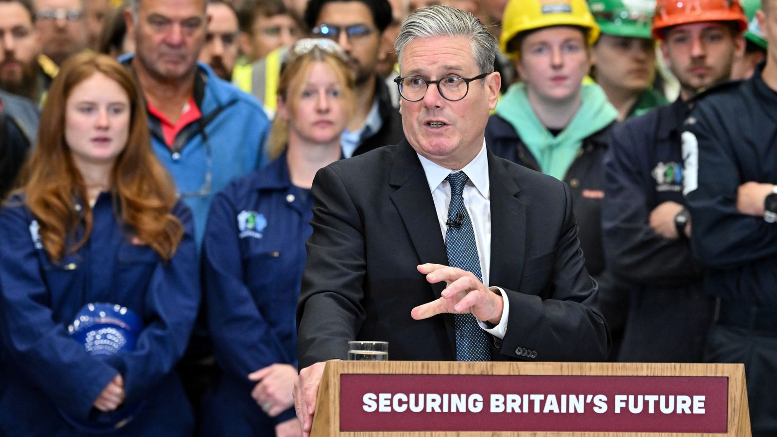 Starmer says he won't set 'arbitrary date' for spending 3% of GDP on defence