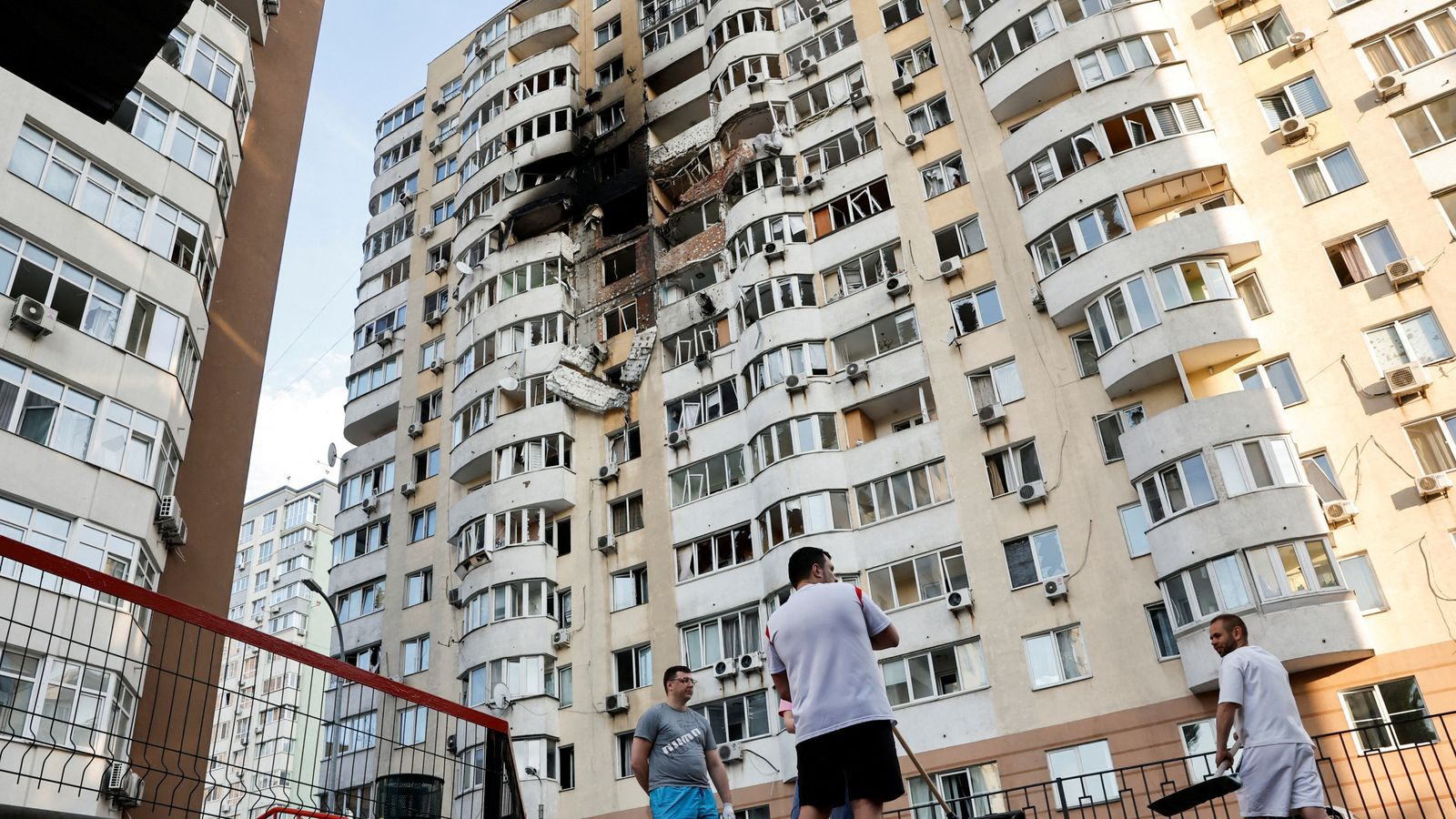 Russia says ‘massive attack’ was retaliation for Ukrainian strikes; ‘almost all of Ukraine’ targeted
