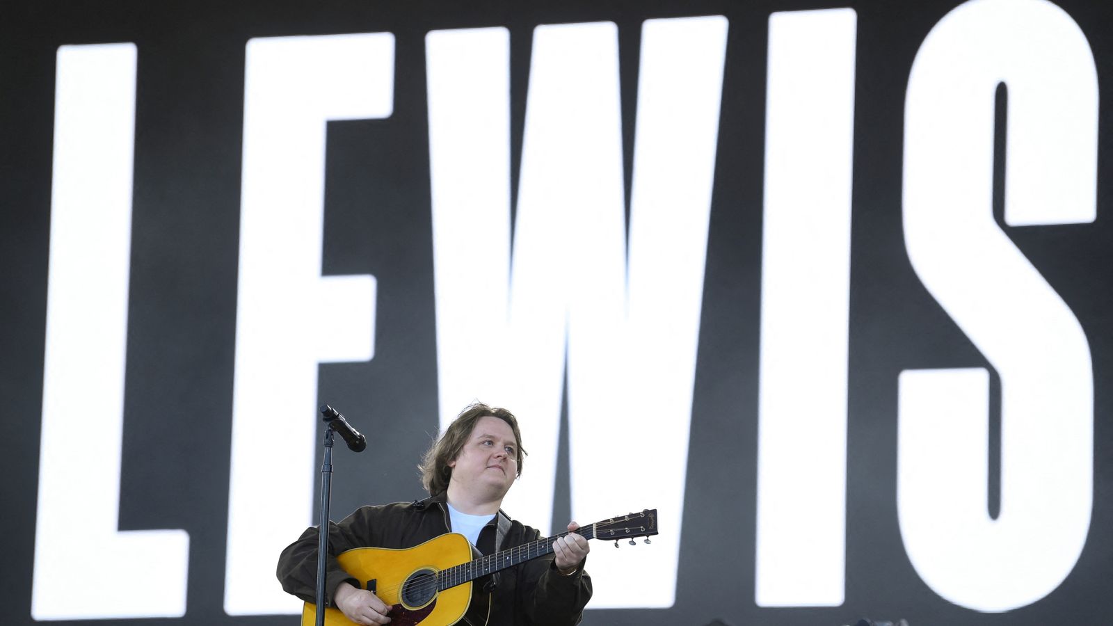 Lewis Capaldi plays emotional not-so-secret comeback set at Glastonbury