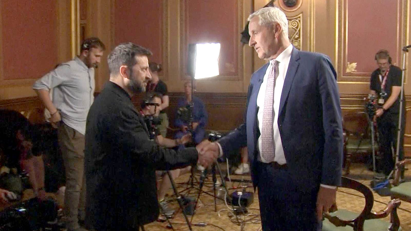 Zelenskyy interview: An embattled wartime leader struggling to make himself heard