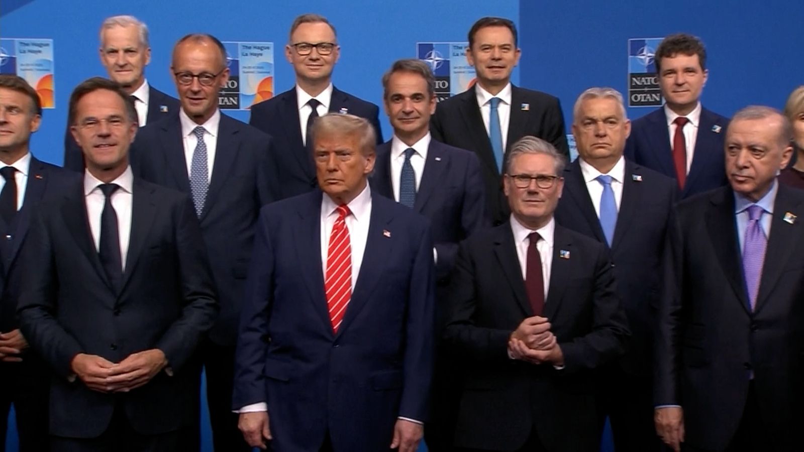 Starmer and Trump stand side by side for NATO family photo | News UK ...