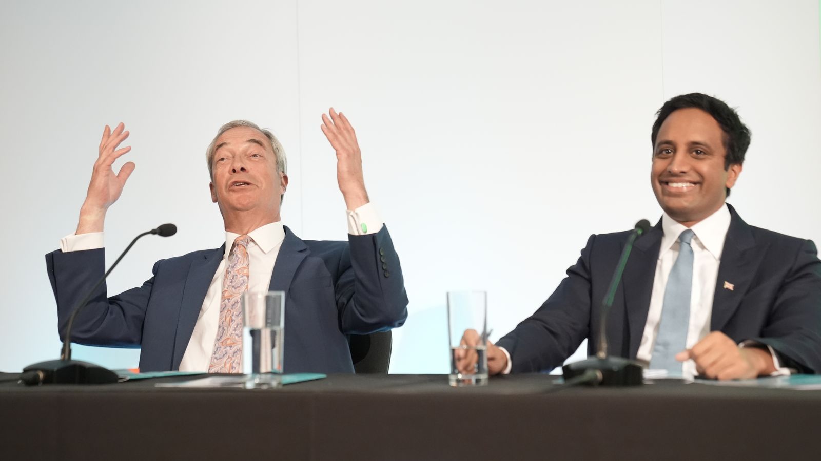 Farage excuses ex-chair liking antisemitic post about Robert Jenrick