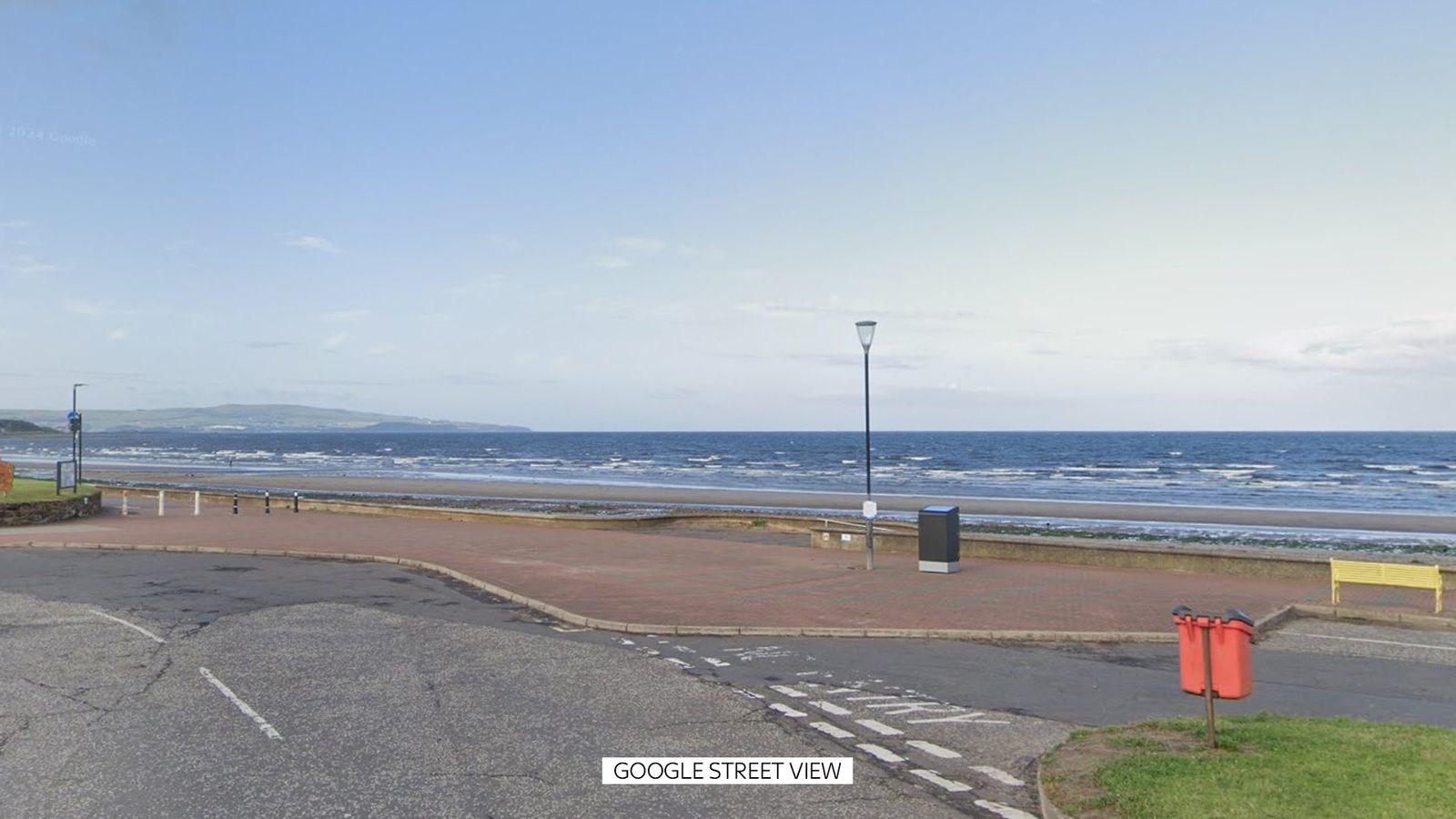 Human leg found on UK beach
