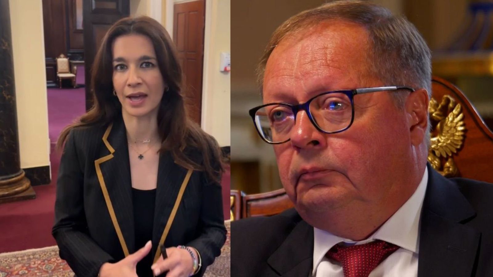 Ukraine war: Russian ambassador to UK says Ukrainian drone strikes 'destabilised' peace talks