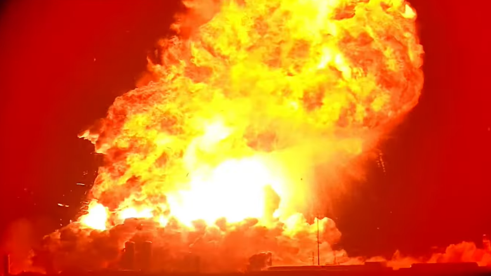 SpaceX rocket being tested explodes into giant fireball before launch in Texas